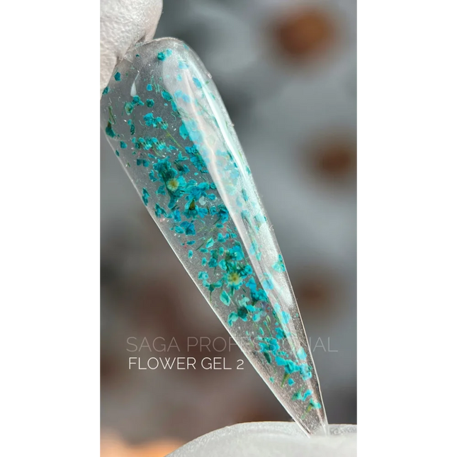 Flower Gel №2 5 ml Saga Professional - Gel paint