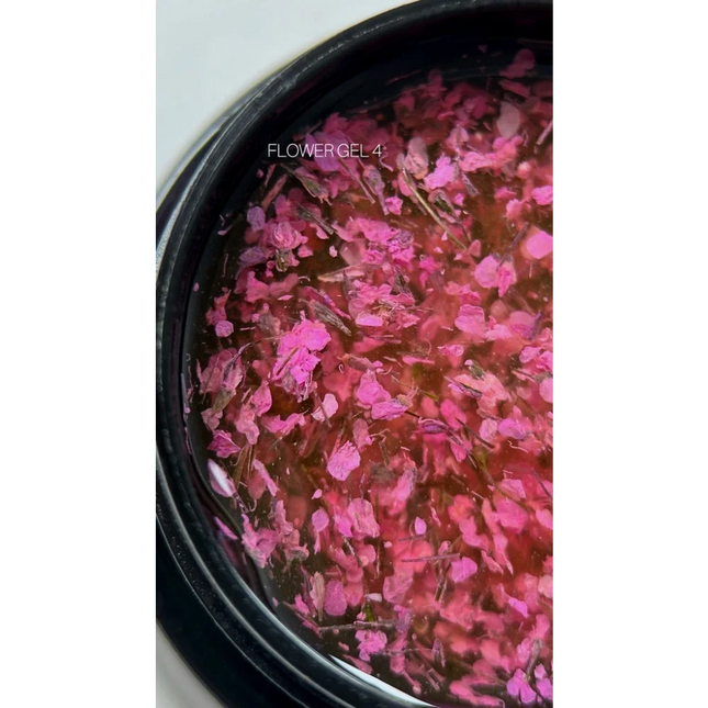 Flower Gel №4 5 ml Saga Professional - Gel paint