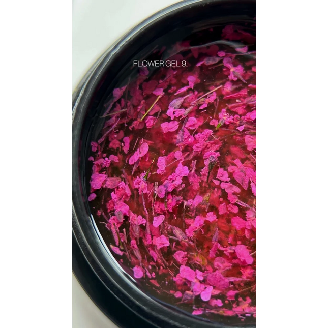 Flower Gel №9 5 ml Saga Professional - Gel paint