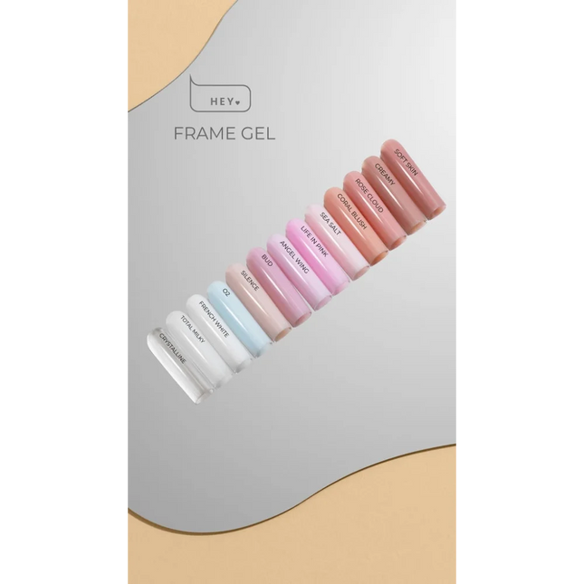Frame Gel White French 30 ml HEYLOVE - Gel