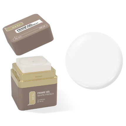 Frame Gel White French 30 ml HEYLOVE - Gel