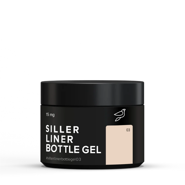 Gel BOTTLE Liner №3 15 ml Siller - Gel