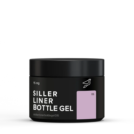 Gel BOTTLE Liner №6 15 ml Siller - Bottle gel