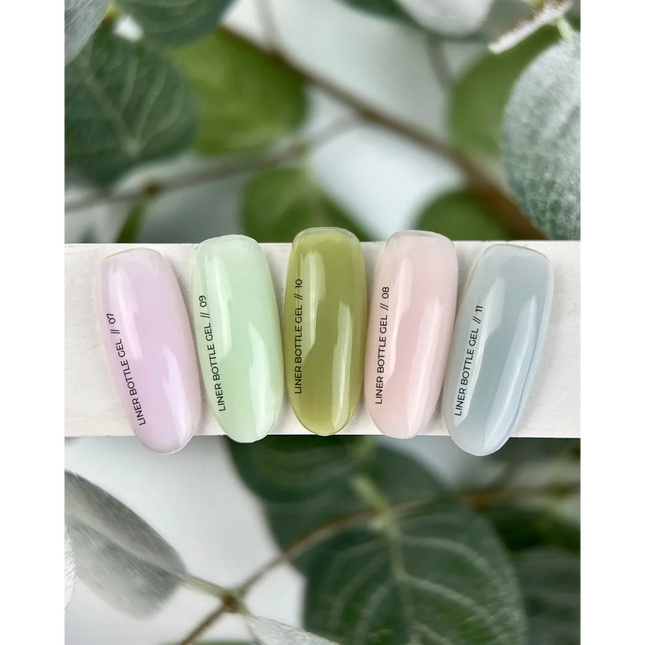 Gel BOTTLE Liner №7 15 ml Siller - Gel