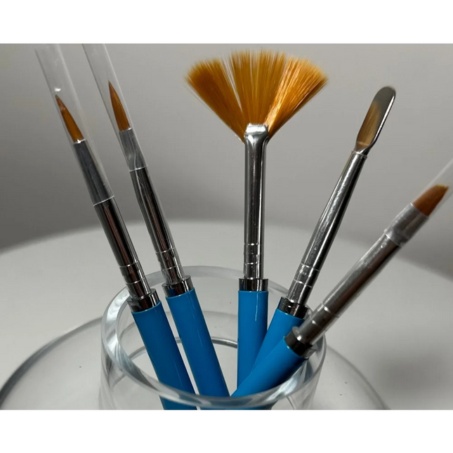 Gel Brush Set 5psc - Nail Art Brushes