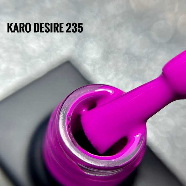 Gel Polish Desire 235 Bright Purple 8ml KARO