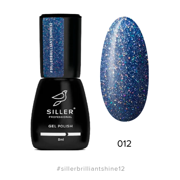 Gel Polish Brilliant Shine №12 8 ml Siller - Gel Nail Polish
