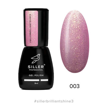 Gel Polish Brilliant Shine №3 8 ml Siller - Gel Nail Polish