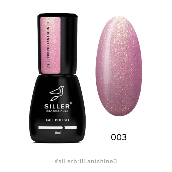 Gel Polish Brilliant Shine №3 8 ml Siller - Gel Nail Polish
