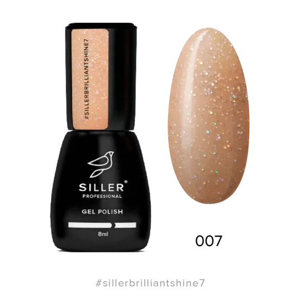 Gel Polish Brilliant Shine №7 8 ml Siller - Gel Nail Polish