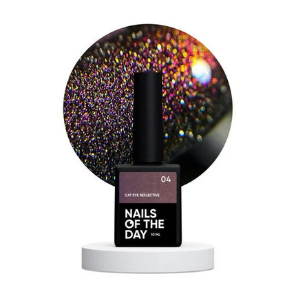 Gel polish Cat eye Reflective №4 10 ml NAILSOFTHEDAY - Gel Nail Polish