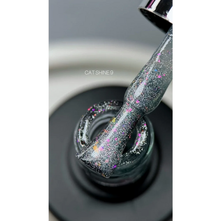 Gel polish Cat Shine №9 9 ml Saga Professional - Gel Nail Polish