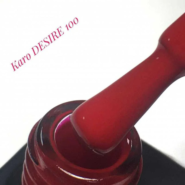 Gel Polish Desire 100 Barn red 8ml KARO - Gel Nail Polish