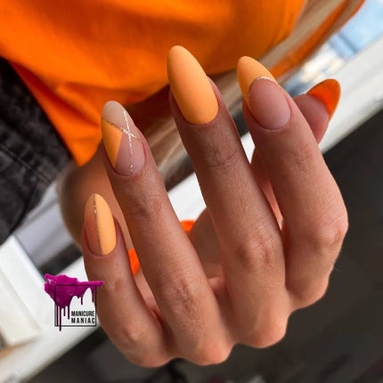 Gel Polish Desire 144 Pastel orange 8ml KARO - Gel Nail Polish