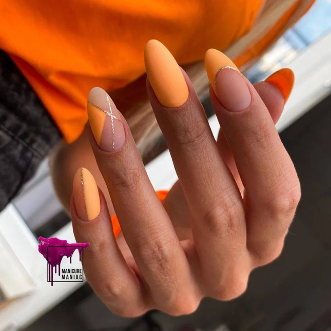 Gel Polish Desire 144 Pastel orange 8ml KARO - Gel Nail Polish