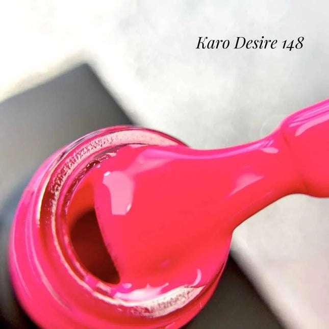Gel Polish Desire 148 Deep pink 8ml KARO - Gel Nail Polish