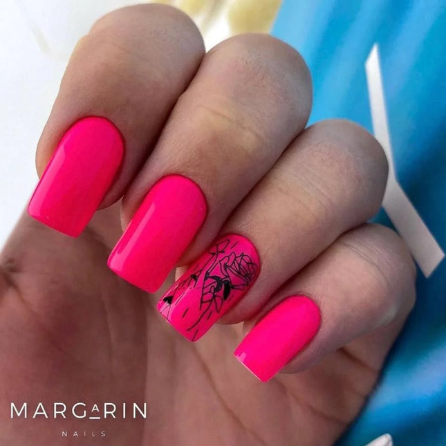 Gel Polish Desire 148 Deep pink 8ml KARO - Gel Nail Polish