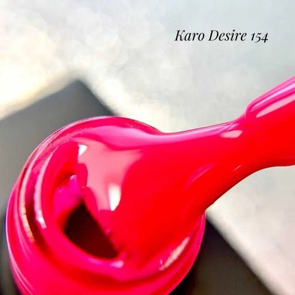 Gel Polish Desire 154 Neon Fuchsia 8ml KARO - Gel Nail Polish