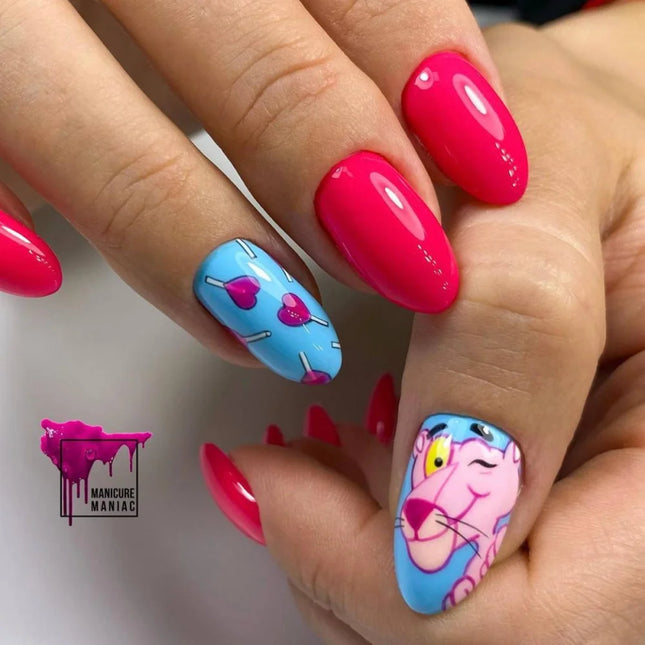 Gel Polish Desire 154 Neon Fuchsia 8ml KARO - Gel Nail Polish