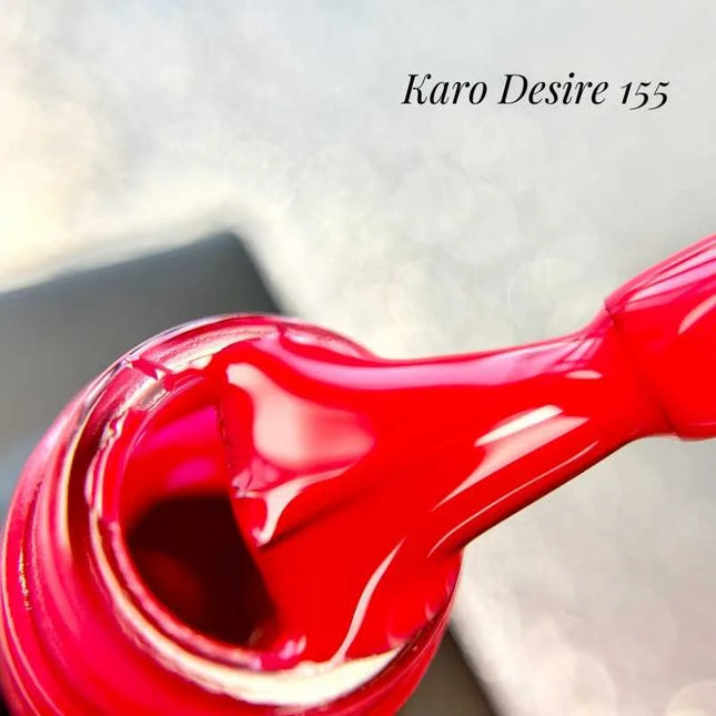 Gel Polish Desire 155 Carmine Pink 8ml KARO - Gel Nail Polish
