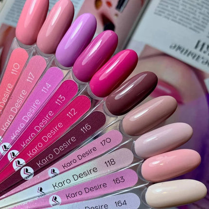 Gel Polish Desire 163 Light Blush 8ml KARO - Gel Nail Polish
