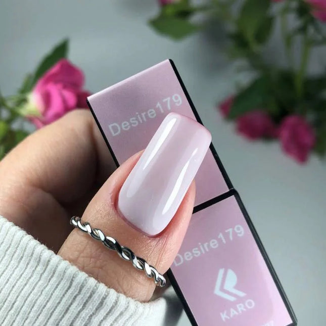 Gel Polish Desire 179 Light lilac 8ml KARO - Gel Nail Polish