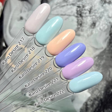 Gel Polish Desire 217 Pigeon gray 8ml KARO - Gel Nail Polish