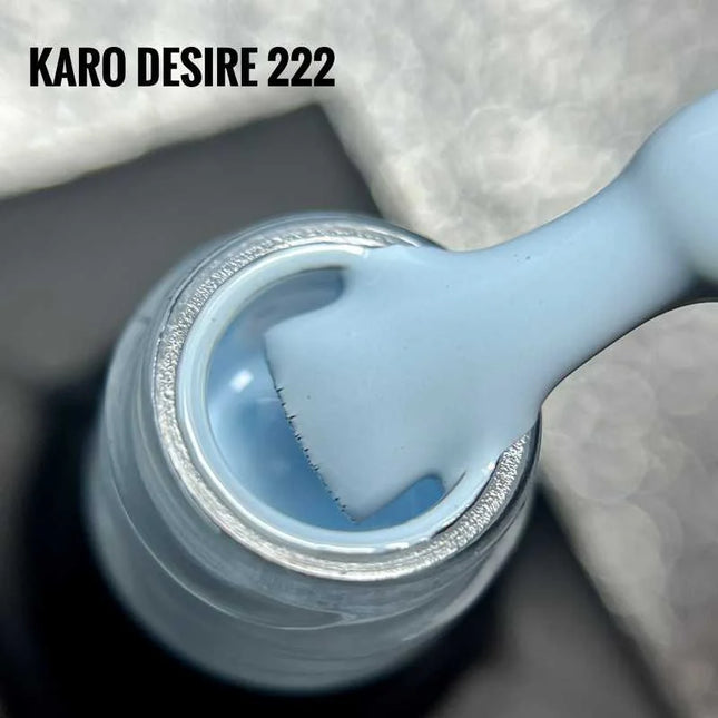 Gel Polish Desire 222 Light blue 8ml KARO - Gel Nail Polish