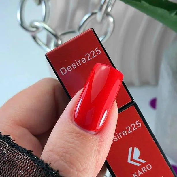 Gel Polish Desire 225 Venetian red 8ml KARO - Gel Nail Polish