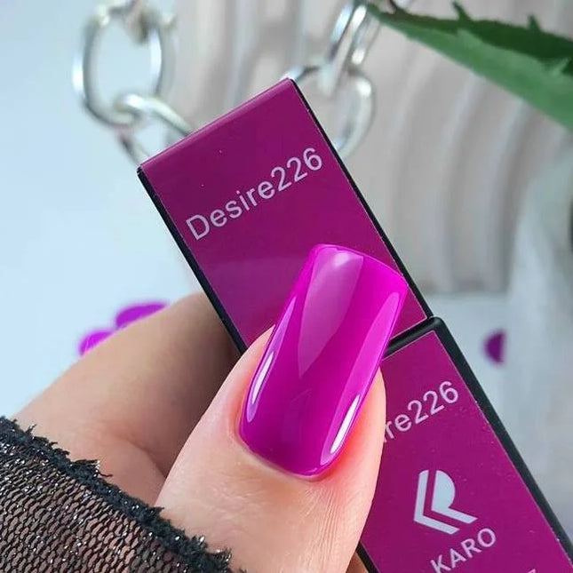 Gel Polish Desire 226 Phlox 8ml KARO - Gel Nail Polish