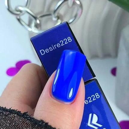 Gel Polish Desire 228 Blue 8ml KARO - Gel Nail Polish