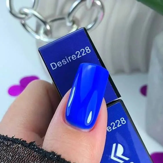 Gel Polish Desire 228 Blue 8ml KARO - Gel Nail Polish