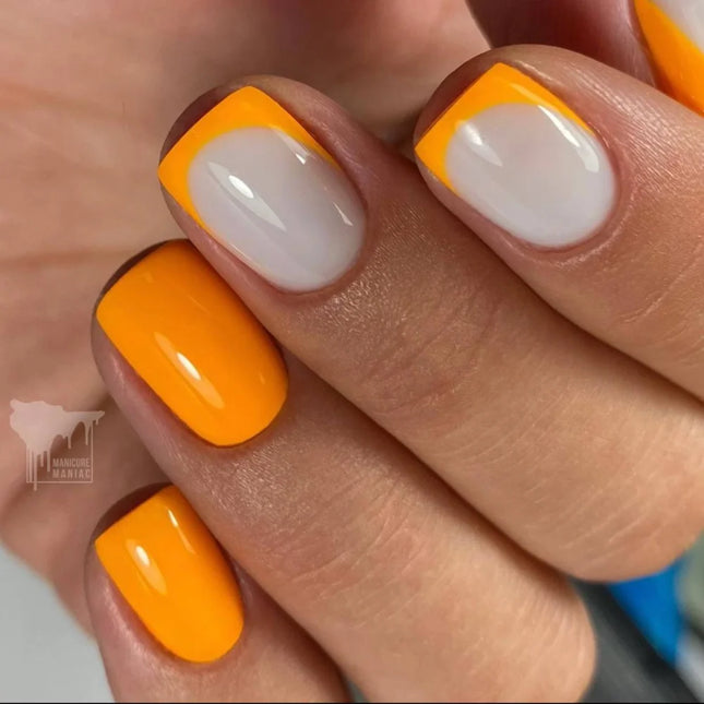 Gel Polish Desire 230 Safety orange 8ml KARO - Gel Nail Polish