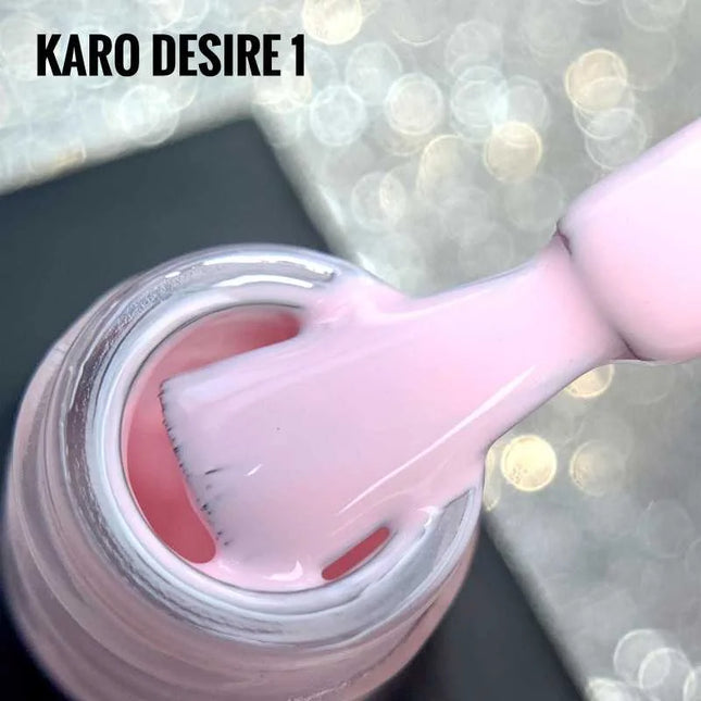 Gel Polish Desire №1 Сreamy Pink 8ml KARO - Gel Nail Polish