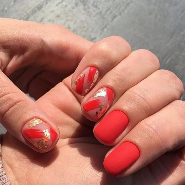 Gel Polish Desire №43 Strawberry Red 8ml KARO - Gel Nail Polish