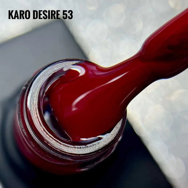 Gel Polish Desire №53 Ruby 8ml KARO - Gel Nail Polish