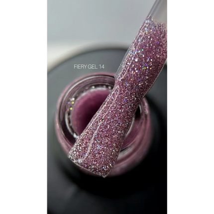 Gel polish Fiery №14 9 ml Saga Professional - Gel Nail Polish