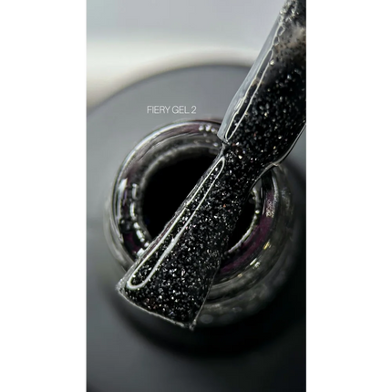 Gel polish Fiery №2 9 ml Saga Professional - Gel Nail Polish