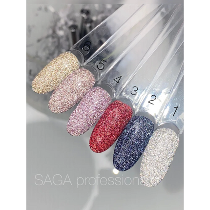 Gel polish Fiery №3 9 ml Saga Professional - Gel Nail Polish