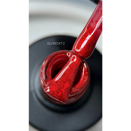 Gel polish Glow Cat №2 9 ml Saga Professional - Gel Nail Polish