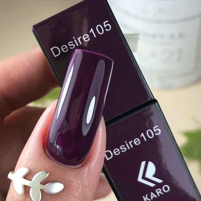 Gel Polish Desire №105 dark grape 8ml KARO