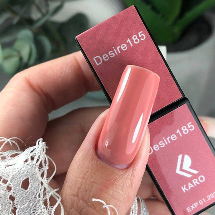 Vernis Gel Desire №185 rose brique 8ml KARO