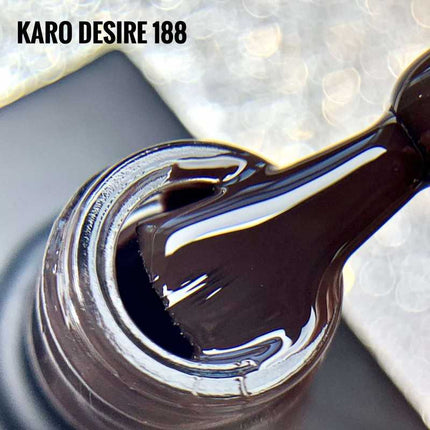 Oja gel Desire №187 portocaliu închis 8ml KARO