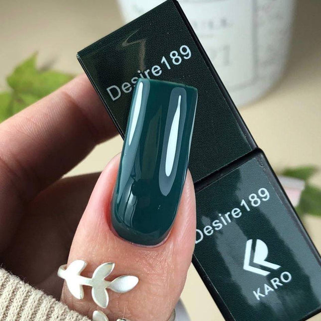 Gel Polish Desire №189 midnight green 8ml KARO