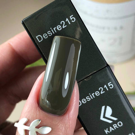 Gel lak Desire №215 combu zelena 8ml KARO
