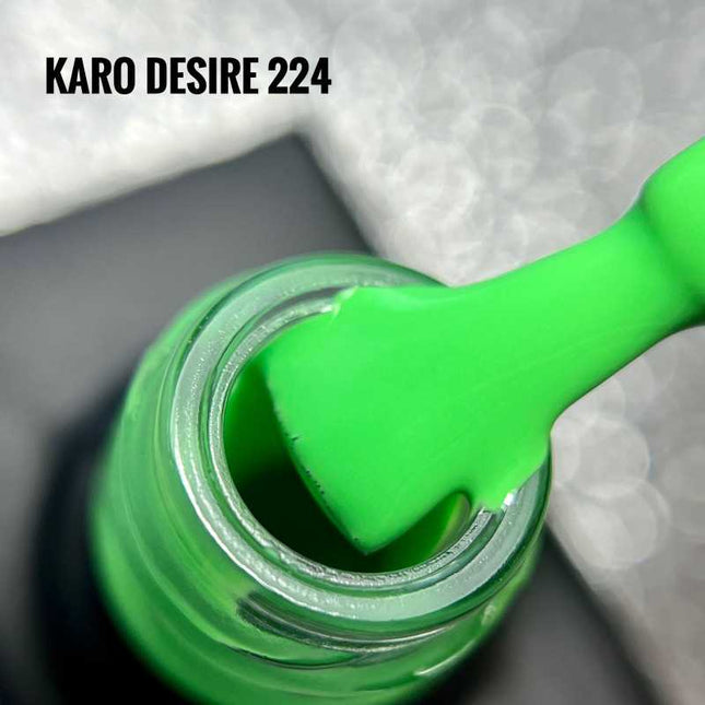 Gel Polish Desire №224 lime green 8ml KARO