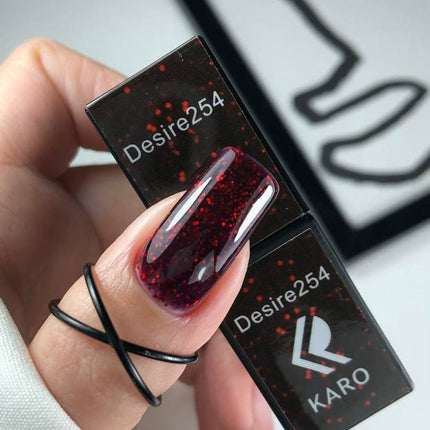 Oja gel Desire №215 combu green 8ml KARO