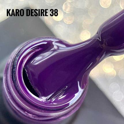 Gel lak Desire №38 klasična ljubičasta 8ml KARO