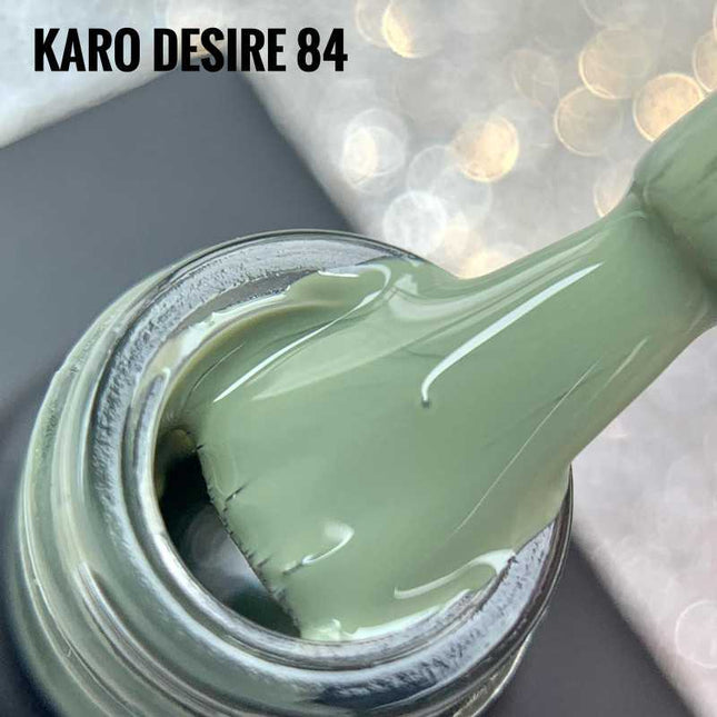 Gel Polish Desire №84 soft green 8ml KARO