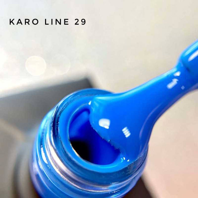Gel Polish Line №29 bright blue 8ml KARO